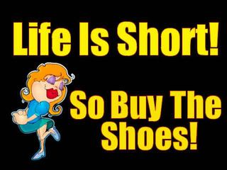 Buy the shoes Pictures, Images and Photos