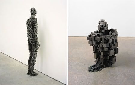 Sculptures by Antony Gormley