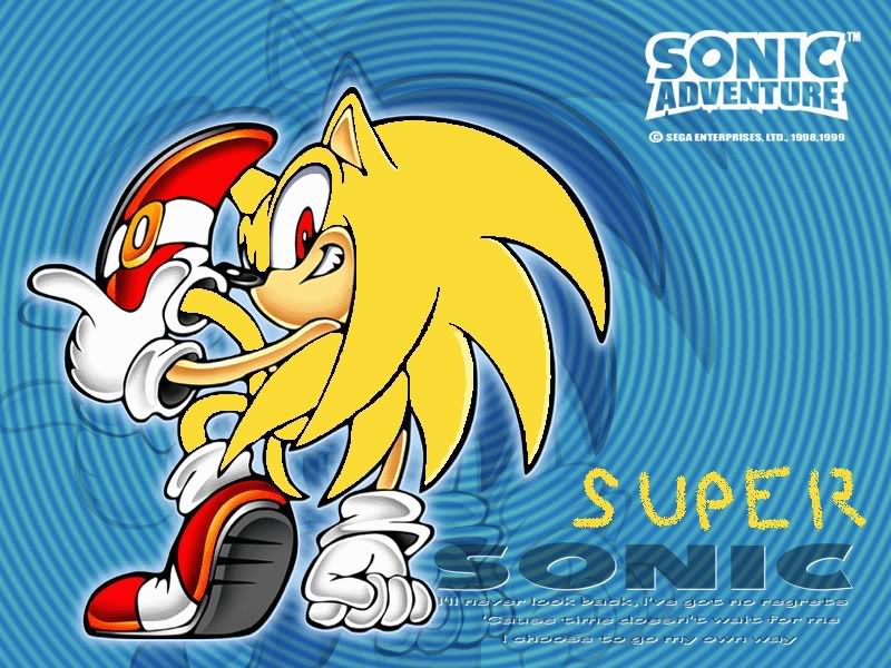 Super Sonic Wallpaper. SuperSonic.jpg Super Sonic Wallpaper