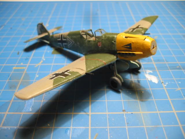 Airfix Bf 109 Right front