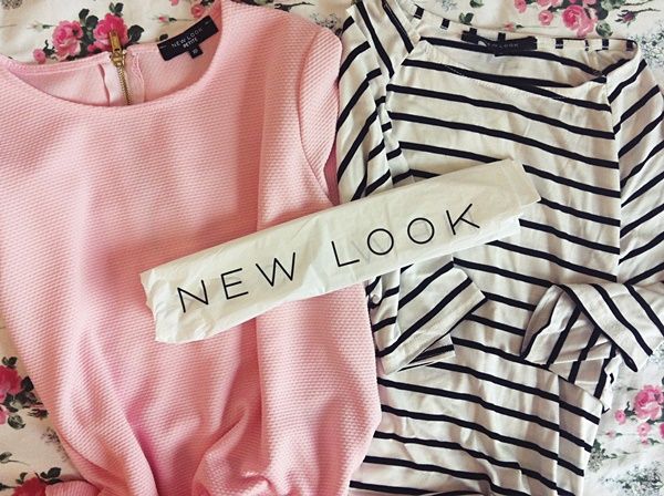 New Look Student Loan Haul A photograph of tops from New Look
