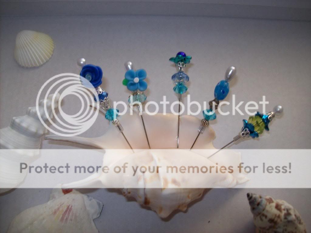 Handmade Hat Stick Pins Embellishment for Premade Page album or card 