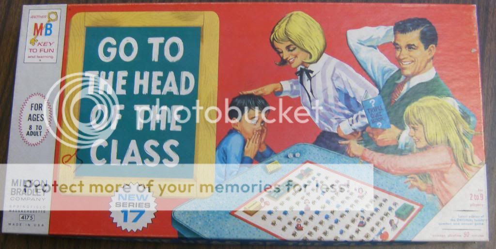 Go to The Head of The Class 1967 17th Ed Board Game