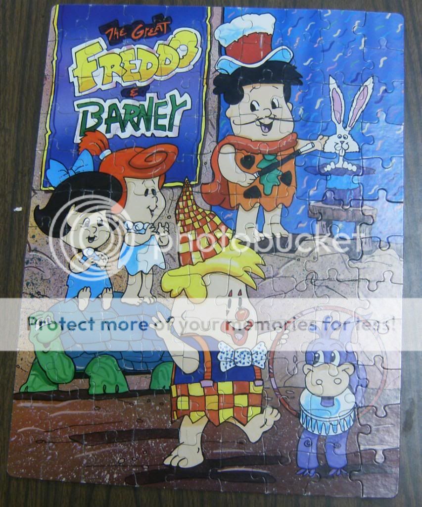   Kids Freddo Fred Barney 100 Pc Jigsaw Puzzle Complete  