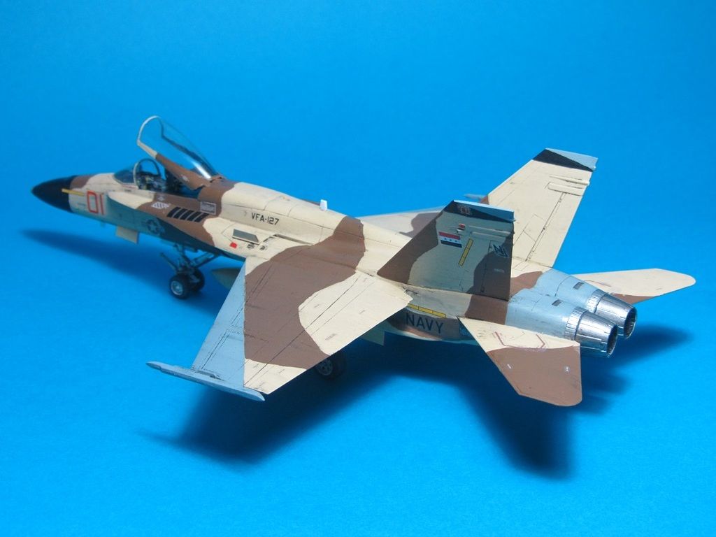 1/72 Hasegawa F/A-18 Hornet Aggressor 'Desert Bogey' - Ready for ...